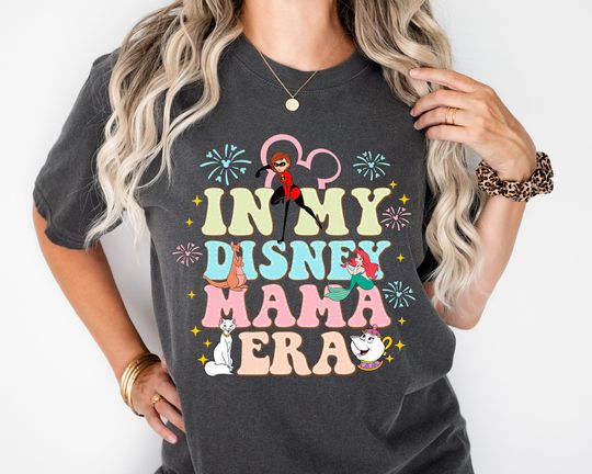 In My Disney Mama Era Shirt, Disney Mother's Day Shirt