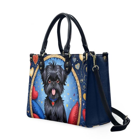 Affenpinscher Leather Bags, Dog Lover Gift