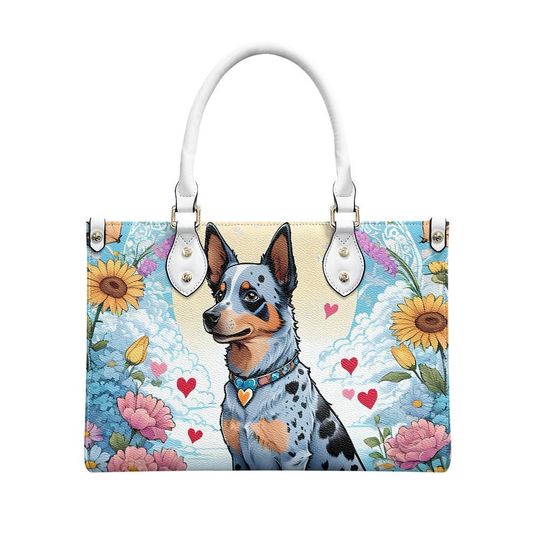 Blue Heeler Leather Bags, Dog Lover Gift