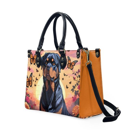 Rottweiler Leather Bags, Dog Lover Gift