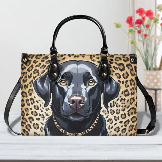 Labrador Dog Leather Bags, Dog Lover Gift