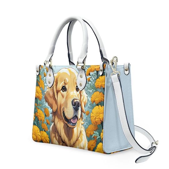 Golden Retriever Leather Bags, Dog Lover Gift