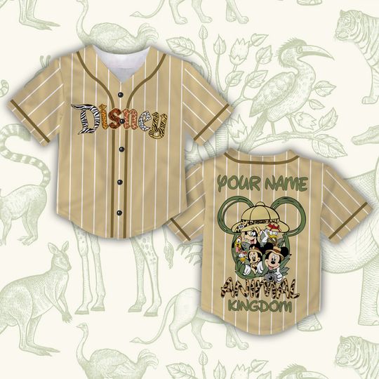 Custom Disneyland Baseball Jersey, Ddisney Vacation Shirt