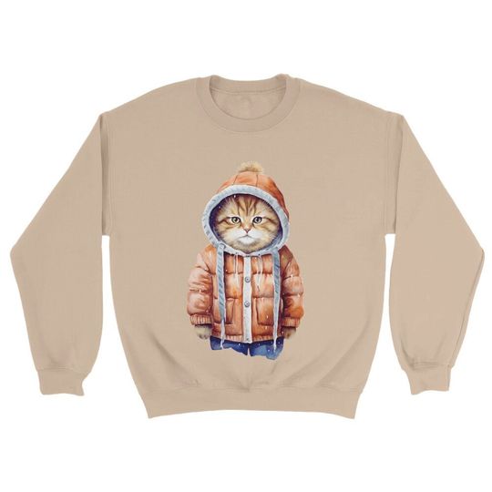 Cat Sweatshirt, Cat Love Sweatshirt, Gift For Cat Lover