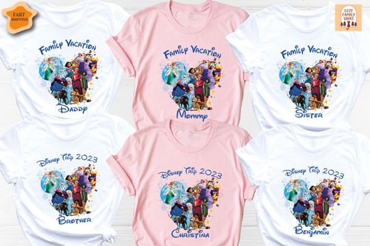 Disney Encanto Shirt, Disney Frozen Shirt