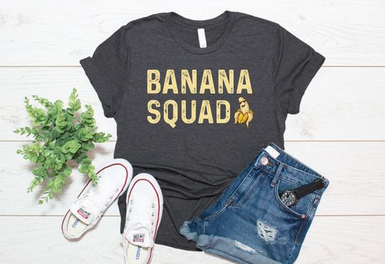 Banana Squad Shirt / Banana Team Shirt / Funny Banana Shirt / Banana Lover Shirt