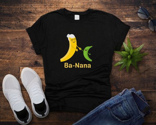 Banana Nana Shirt | Ba-Nana Tee For Grandma
