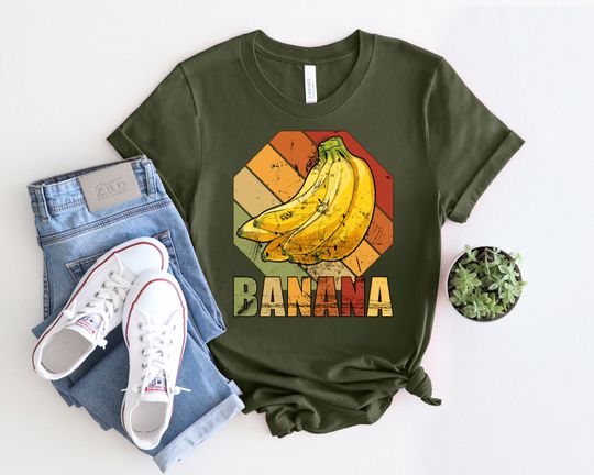 Retro banana banana Shirt , Funny Banana T-Shirt, Gift For Friend