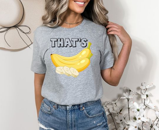Retro Groovy Banana Shirt, That's Banana Sweatshirts, Gift For Banana Lover, Banana Hoodie, Cute Banana Tee, Fruit Lover Shirt, Gardener Tee