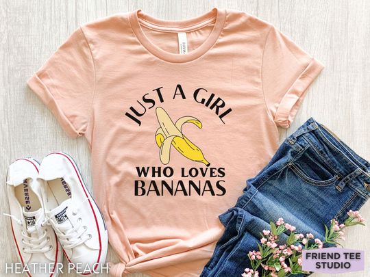 Banana Shirt, Funny Banana T shirt, Banana Gifts, Girls Banana Tee, Banana Fruit Tshirt, Cavendish Banana T-shirt, Banana Farm, Food Shirts