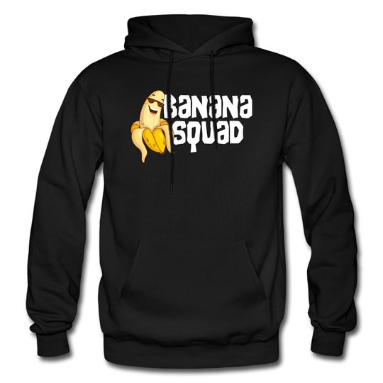 Banana Hoodie. Banana Gift. Banana Squad Hoodie. Banana Squad Gift. Fruit Hoodie. Fruit Sweatshirt. Fruit Lover Gift