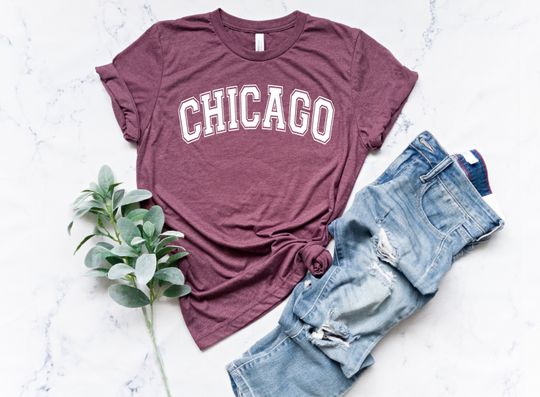 Chicago Shirt, Chicago Tshirt, Chicago Gifts, Chicago Souvenir, Gift From Chicago, Land of Lincoln Illinois Shirt, Chicago lover shirt,