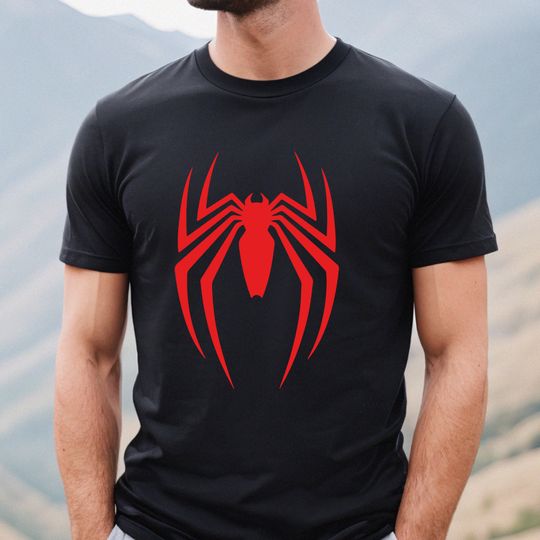 Spiderman Logo T-shirt, Amazing Spider Man Avenger Shirt, Superhero Shirt, Spider-Man Crop Tank