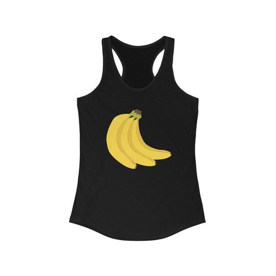 Womens Tank Top | Bananas - Racerback - Summer Shirt - Slim Fit - Various Colours - Spring Top - Womens Muscle Shirt - That's Crazy