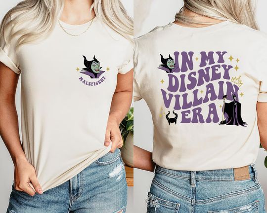 Disney Villains Shirt, Bad Witches Club Shirt, Disney Funny Villain Era , Maleficent Shirt, Evil Queen Tee, Ursula Cruella Shirt