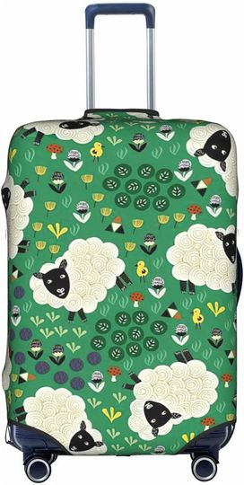Cute Sheep Travel Luggage Cover