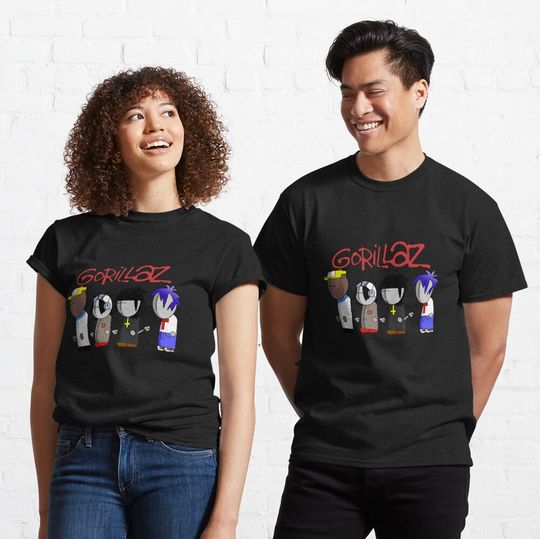 Copy of make a friend all around the worldgorillaz gorillaz gorillaz  Classic T-Shirt