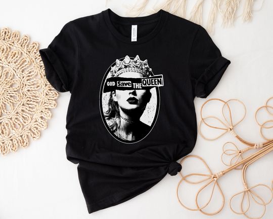 God Save The Queen Shirt, Reputation Era Inspired Shirt, Eras Tour Shirt