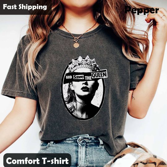 God Save The Queen Shirt, Reputation Era Inspired Shirt, Eras Tour Shirt
