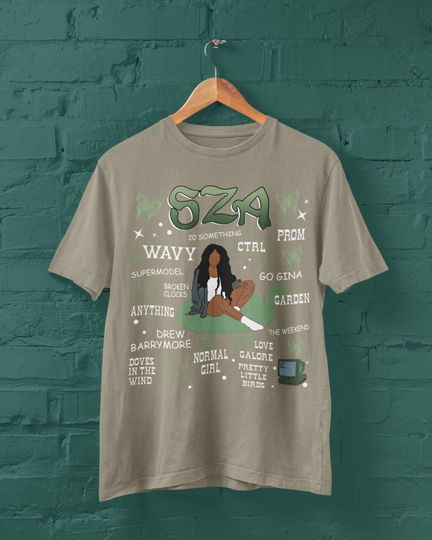 Vintage SZA SOS Shirt, Vintage Sza Good Days Shirt