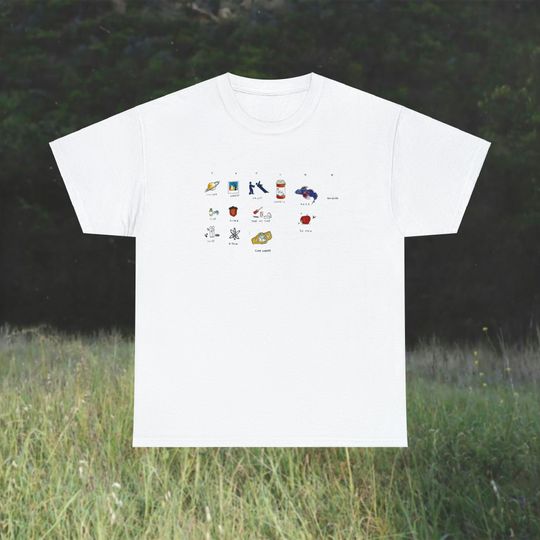 SZA Saturn Unisex T-shirt White 2024 New Release
