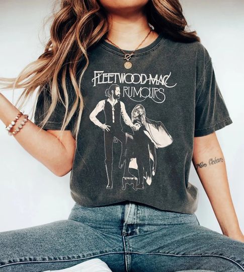 Fleetwood Mac Shirt, Vintage Fleetwood Mac Shirt