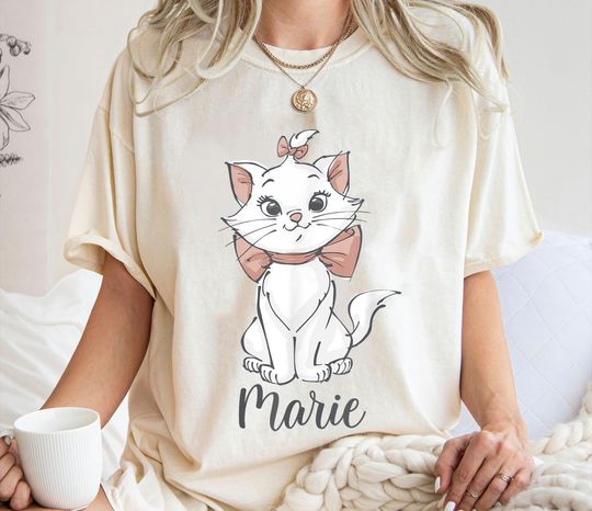 Cute Marie Classic Painting Shirt, Marie T-Shirt, The Aristocats Tee
