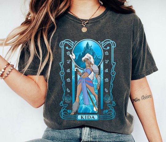 Princess Kida Nouveau Shirt, Atlantis The Lost Empire T-Shirt