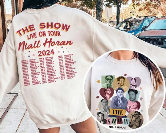 Niall Horan The Show Live On Tour 2024 Sweatshirt, Niall Horan 2024 Concert Sweatshirt