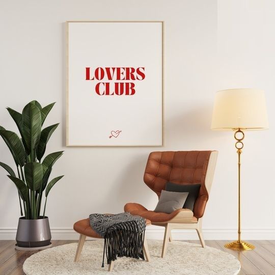 Lovers Club Poster, For Niall Horan Fans
