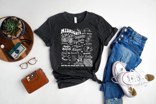 Midnights Shirt, Midnight Music Sweatshirt, Concert Shirt, Vintage Tee