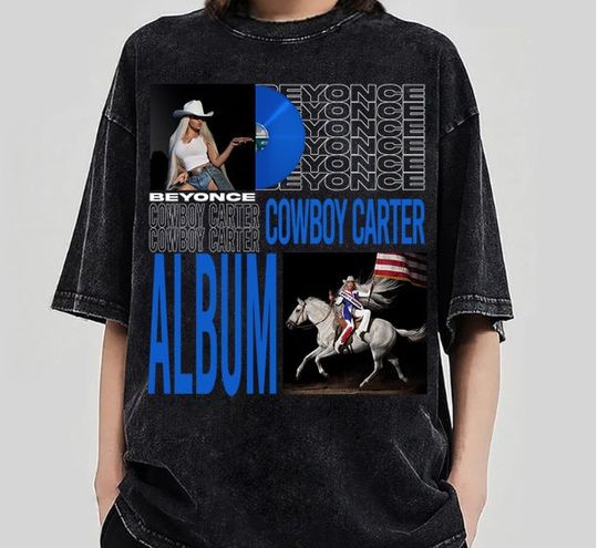 PNG Cowboy Carter, Beyonce Country Music Tee, Beyonc Cowboy