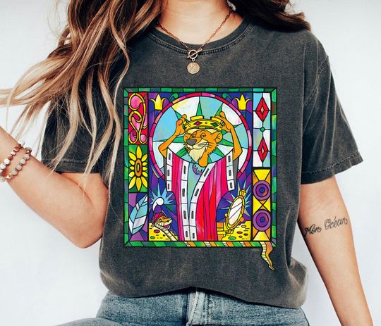 Prince John Stained Glass Window Shirt, Robin Hood T-shirt