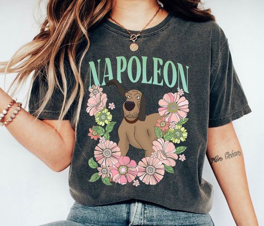 Retro Napoleon Floral Shirt, The Aristocats T-shirt