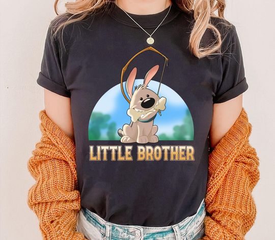 Cute Dog Little Brother Shirt, Mulan T-Shirt, Disney Dogs Tee, Family Vacation