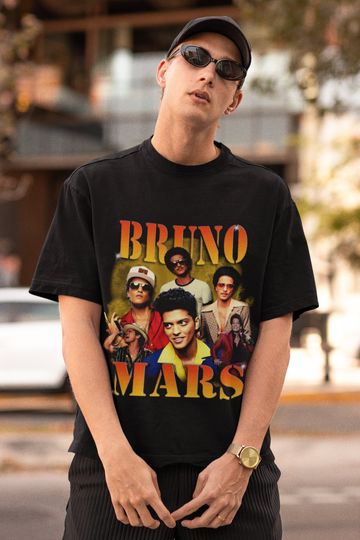 Bruno Mars T-shirt, Bruno Mars Merch