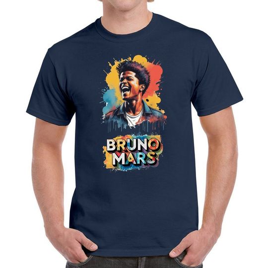 Bruno Mars T-shirt, Bruno Mars Merch