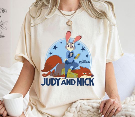 Judy And Nick Shirt, Zootopia T-Shirt, Family Vacation