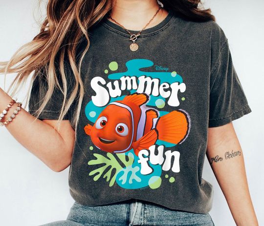 Nemo Summer Fun Shirt, Finding Nemo T-shirt, Finding Dory Tee