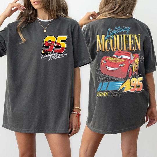 Disney Cars Lightning McQueen Shirt, Radiator Springs Shirt