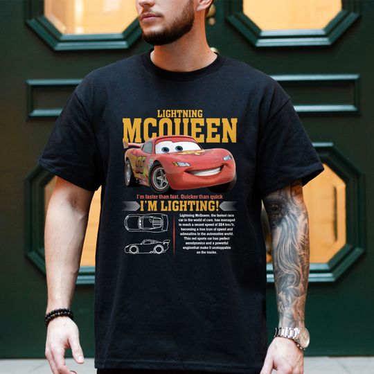 McQueen Shirt, Lightning McQueen Shirt