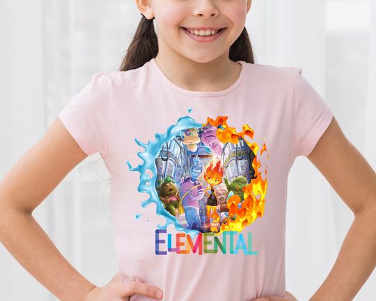 Elemental Movie T-Shirt, Elemental Merch