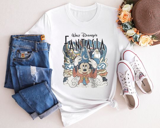 Disney Fantasia Shirt, Mickey Magical Shirt, Epcot Shirt, Retro Disney Shirt, Mickey Shirt, Disneyland Shirt, Disney Vacation Shirt