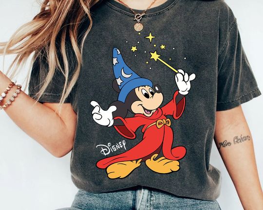 Disney Fantasia Sorcerer Mickey Stay Magical Shirt, Disney Magic Shirt, Fantasia Mickey Shirt, Hollywood Studios Shirt