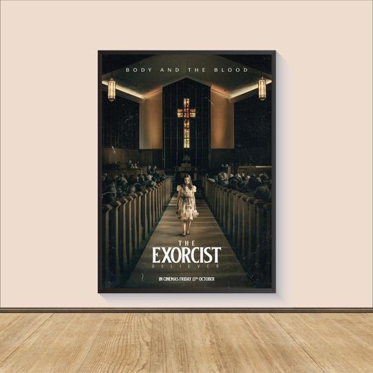 The Exorcist Believer Movie Poster Print, Room Decor, Movie Art, Gifts