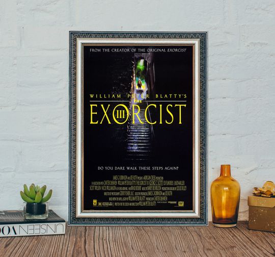 The Exorcist III Movie Poster, The Exorcist III Classic Vintage Horror Movie Poster