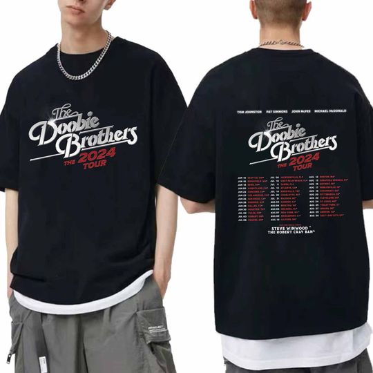 The Doobie Brothers 2024 Tour Shirt, The Doobie Brothers Band Fan Shirt