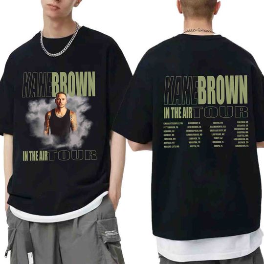 Kane Brown In The Air Tour 2024 Shirt, Kane Brown Fan Shirt