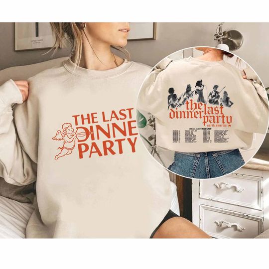 The Last Dinner Party 2024 Tour Shirt, The Last Dinner Party Band Fan Shirt