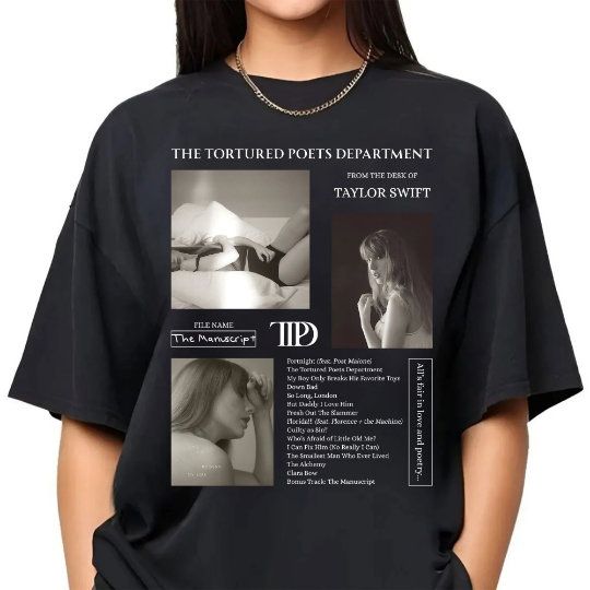 The Tortured Poets Department Shirt, TtPD Shirt, New Album Taylor Shirt